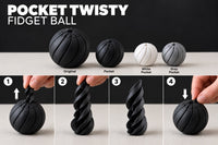 Pocket twisty Fidget ball