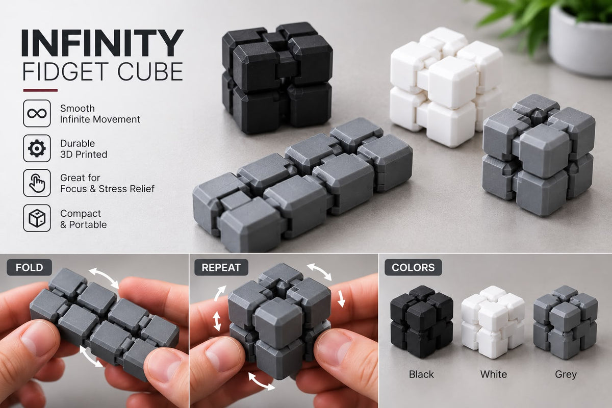 Infinity fidget cube