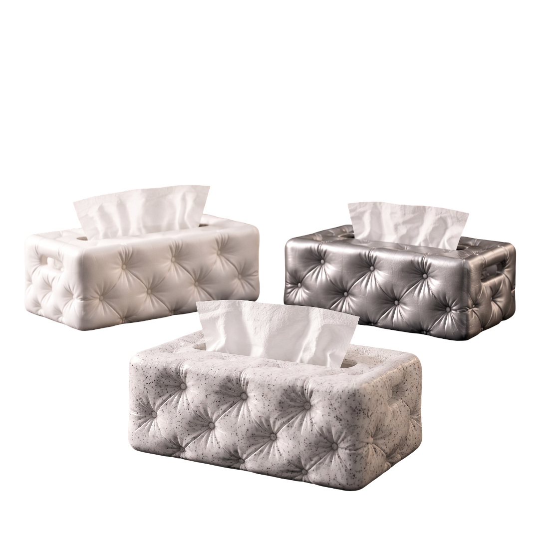 Soft Pillow-Style Tissue Box