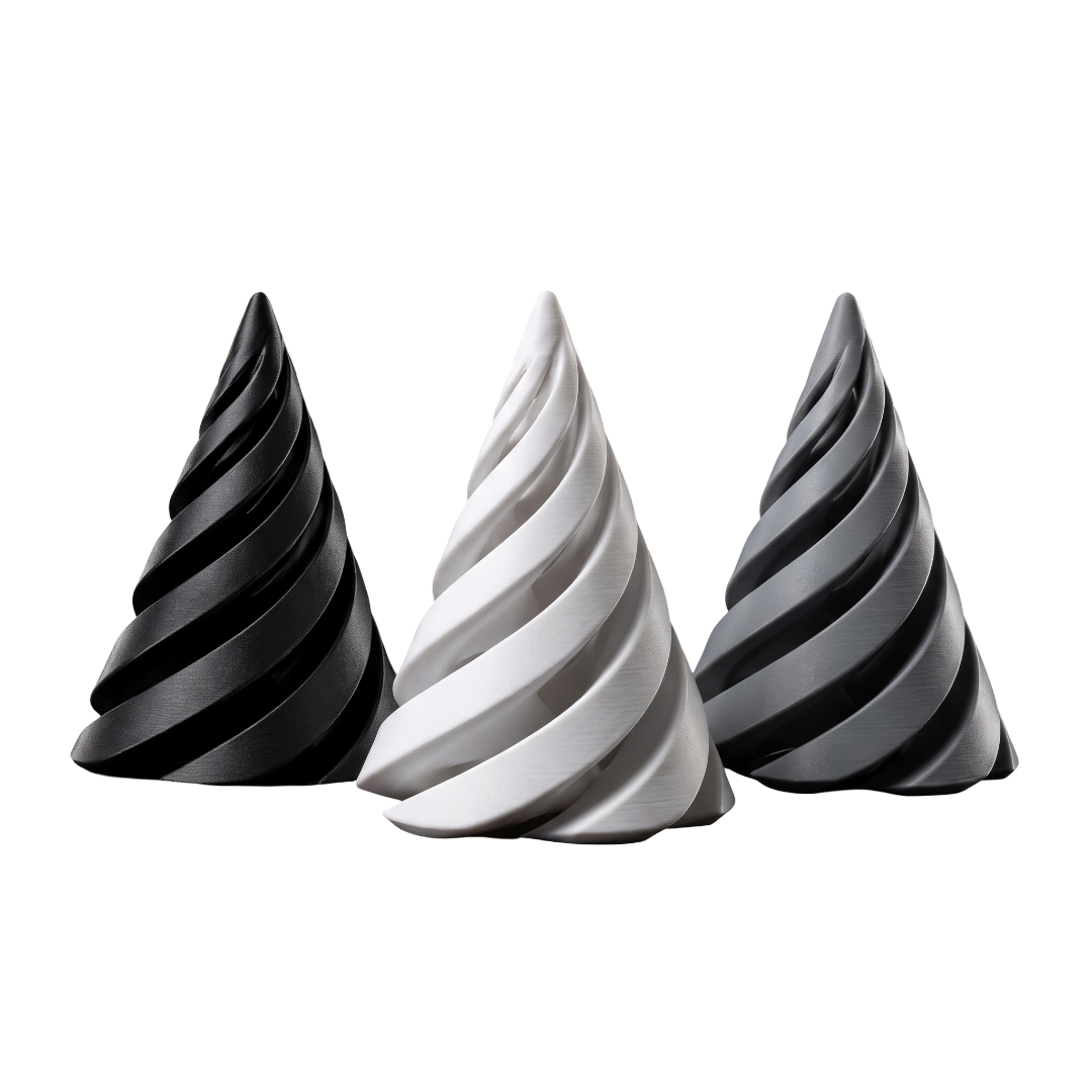 Spiral fidget cone